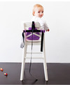 Minimonkey Minichair - Purple - Lightweight, Compact & Portable Travel Feeding Chairs