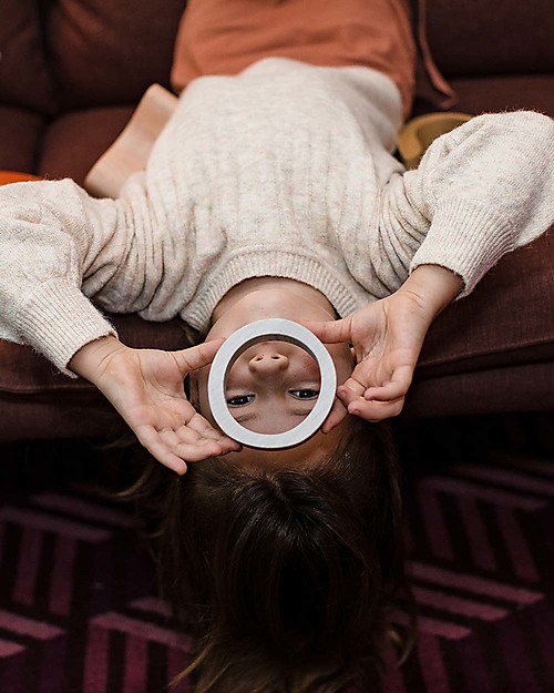 MinMin Copenhagen Abstract Art Building Blocks - Montessori Game - 100% Wood Wooden Blocks and Construction Sets