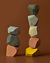 MinMin Copenhagen Balancing Stones - Montessori Game - Pastel 100% Wood Montessori Toys