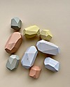 MinMin Copenhagen Balancing Stones - Montessori Game - Pastel 100% Wood Montessori Toys
