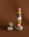 MinMin Copenhagen Balancing Stones - Montessori Game - Pastel 100% Wood Montessori Toys