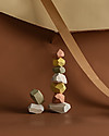 MinMin Copenhagen Balancing Stones - Montessori Game - Pastel 100% Wood Montessori Toys