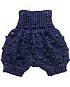 Misha and Puff Popcorn Bloomers, Ink - 100% merino wool Shorts