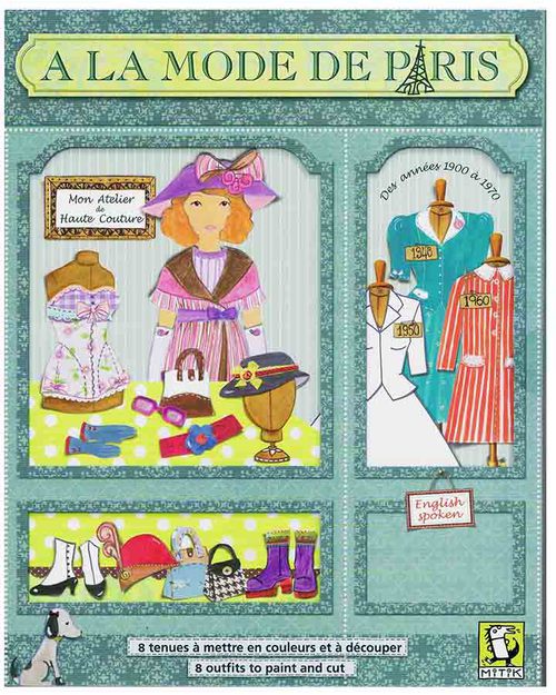 Mitik Dress up Paris boutique - made with recycled cardboard! Art & Craft Kits