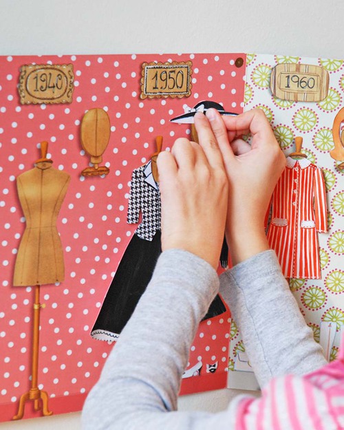 Mitik Dress up Paris boutique - made with recycled cardboard! Art & Craft Kits