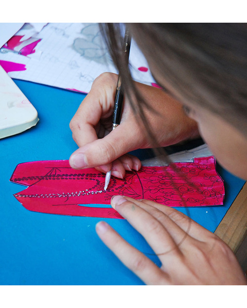 Mitik Dress up Paris boutique - made with recycled cardboard! Art & Craft Kits