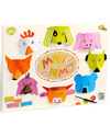 Mitik Maskanimo Animal Masks Set - Recycled Cardboard Dressing Up & Role Play