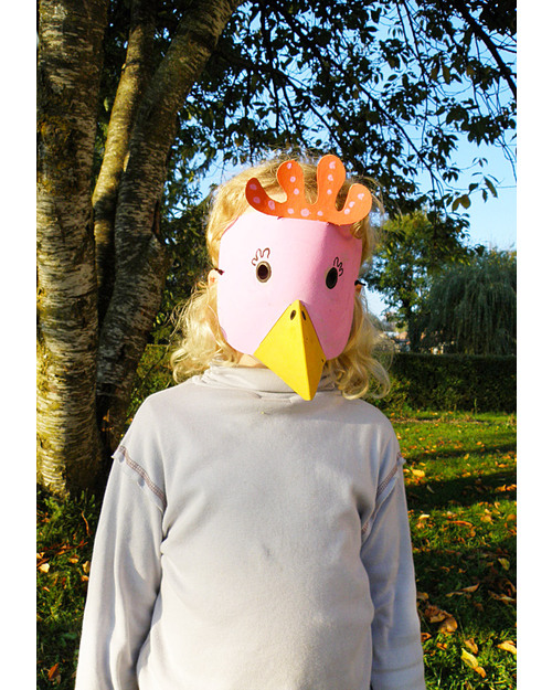 Mitik Maskanimo Animal Masks Set - Recycled Cardboard Dressing Up & Role Play