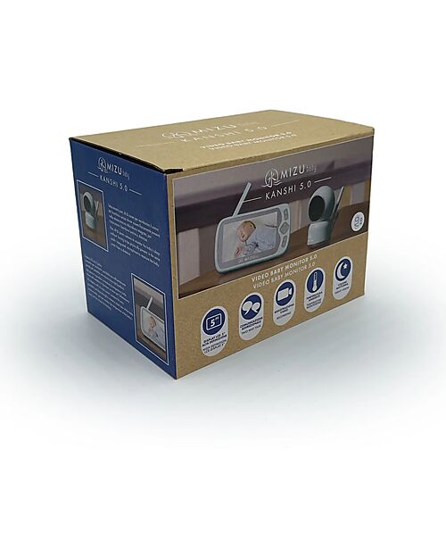 Mizu Baby Baby Monitor Kanshi - 5.0-Inch LCD Display Baby Monitor