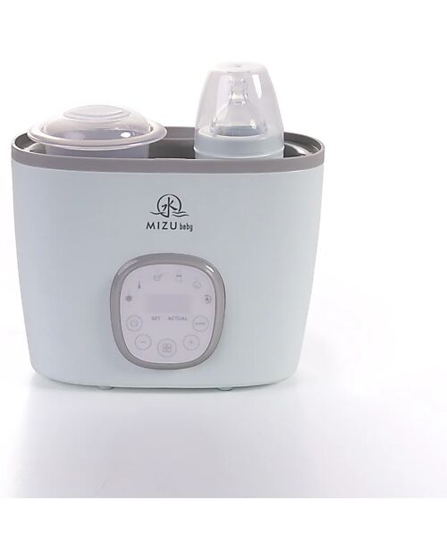 Mizu Baby Double Bottle Warmer and Sterilizer Eiyo Dual - - 6 Functions Baby Bottles Accessories