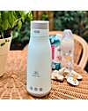 Mizu Baby Dual-Powered Thermos Yume Evolution - Light Blue - The First Portable Bottle Warmer Ideal for Liquid and Formula Milk Thermal Containers