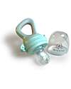 Mizu Baby Kaori Fruit Feeder - Aqua Green - Silicone - With Safety Lock and Ergonomic Handle Snack Boxes