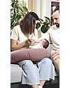 Mizu Baby Mirai 2-in-1 Pillow for Pregnancy and Nursing - Pink Breastfeeding Pillows