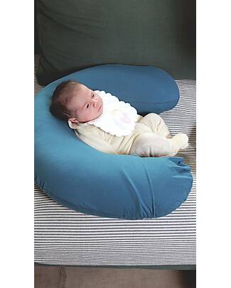 Mizu Baby Mirai 2-in-1 Pillow for Pregnancy and Nursing - Teal Breastfeeding Pillows