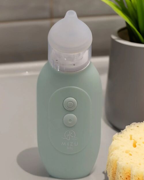 Mizu Baby Nasal Aspirator Kodo - Light Blue - Suitable from 0 Months Nasal Aspirator
