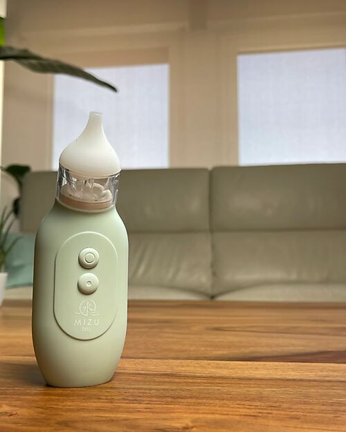 Mizu Baby Nasal Aspirator Kodo - Light Blue - Suitable from 0 Months Nasal Aspirator