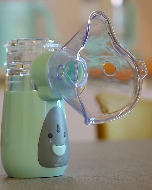 Mizu Baby Portable Nebulizer Nomu - Light Blue - Mesh Technology Humidifiers