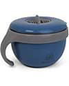 Mizu Baby Taiki Thermal Plate - Blue - Airtight Closure with Handle - Base Convertible into a Second Bowl Thermal Containers