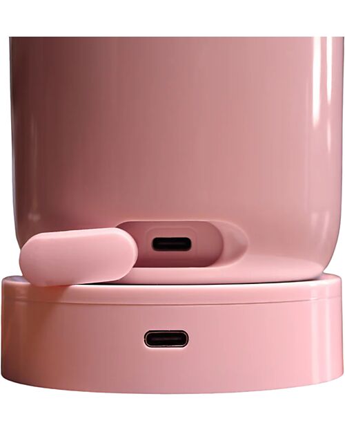 Mizu Baby Travel Bottle Warmer with Portable UV Sterilizer Eiyo Move - Mauve - With 4 Preset Temperatures Baby Bottles Accessories