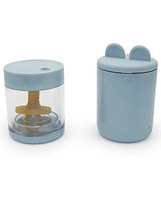 Mizu Baby Travel Bottle Warmer with Portable UV Sterilizer Eiyo Move UV - Arctic - With 4 Preset Temperatures Baby Bottles Accessories