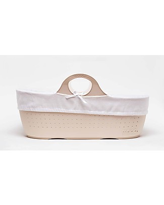 Moba MOBA Moses Basket - Beige Cribs & Moses Baskets