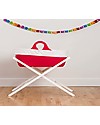 Moba MOBA Moses Basket, Raspberry Red Cribs & Moses Baskets