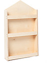 Moblì Dotty Montessori Front Bookcase - Wooden House - 60x13x95 cm Montessori Bookcases