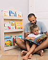 Moblì Dotty Montessori Front Bookcase - Wooden House - 60x13x95 cm Montessori Bookcases