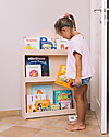 Moblì Dotty Montessori Front Bookcase - Wooden House - 60x13x95 cm Montessori Bookcases