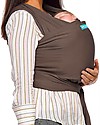 Moby Wrap Classic Wrap - 100% cotton - Easy to wear! - Cocoa Baby Slings