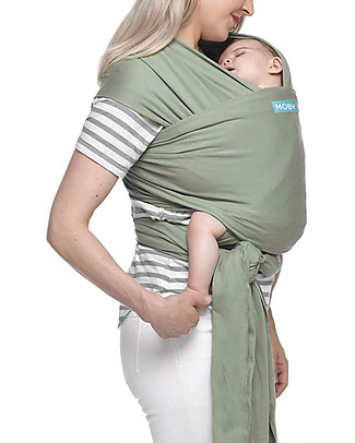 Moby Wrap Classic Wrap - 100% cotton - Easy to wear! - Pear Baby Slings