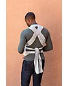 Moby Wrap Cloud Hybrid Carrier - Easy to wear! - High rise - Charcoal Grey - Whisper Baby Carriers