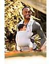 Moby Wrap Cloud Hybrid Carrier - Easy to wear! - High rise - Charcoal Grey - Whisper Baby Carriers