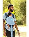 Moby Wrap Easy Wrap - 100% cotton - Easy to wear - Sea Spray Blue Baby Slings