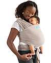 Moby Wrap Elements Wrap - As soft as a feather and easy to wear - Taupe Baby Slings