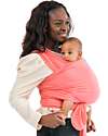 Moby Wrap Elements Wrap - As soft as a feather and easy to wear - Watermelon Baby Slings