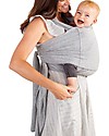 Moby Wrap Fit Hybrid Carrier - 100% Cotton - Grey Baby Slings
