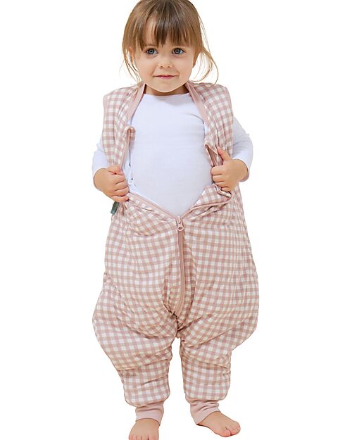 molis&co Sleeping Jumpsuit - Dusty Rose- TOG 2.5 - 1 year (70-80 cm) Sleeping Bags