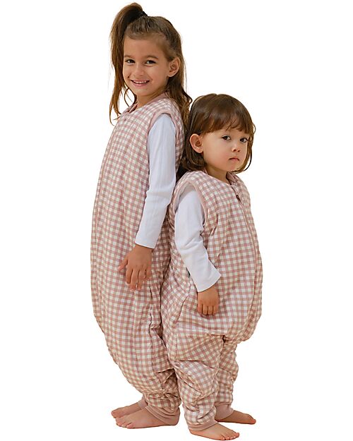molis&co Sleeping Jumpsuit - Dusty Rose- TOG 2.5 - 1 year (70-80 cm) Sleeping Bags