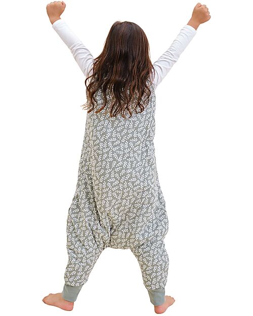 molis&co Sleeping Jumpsuit - Green Garden - TOG 2.5 - 1 year (70-80 cm) Sleeping Bags