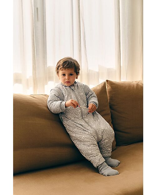 molis&co Sleeping Jumpsuit with Sleeves and Socks - Woodland - TOG 2.5 - 1 year (70-80 cm) Sleeping Bags