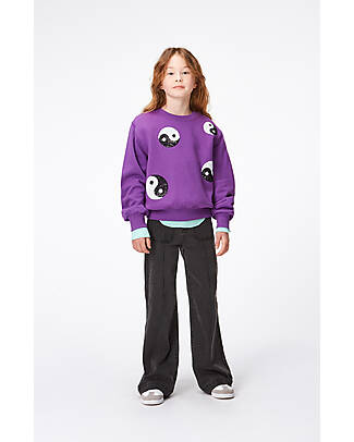 Molo Adina Denim Pants - Charcoal - Cotton Jeans