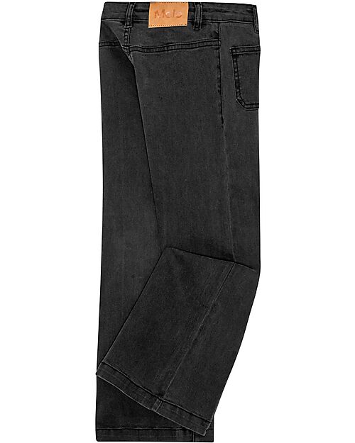 Molo Adina Denim Pants - Charcoal - Cotton Jeans
