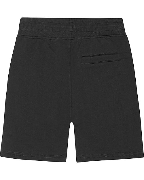 Molo Alw Smile Soft Shorts - Black - 100% Organic Cotton Shorts