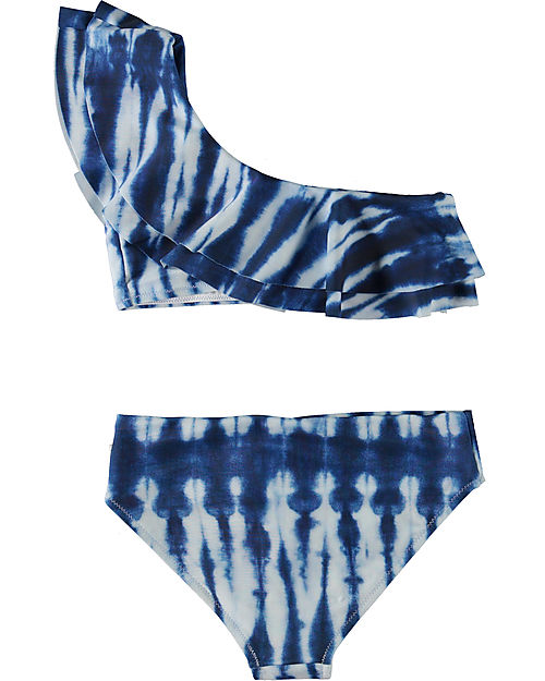 Molo Bikini - Tie Dye Vertical - Polyester Recycled from Plastic! - GRS certification Bikinis And Tankinis