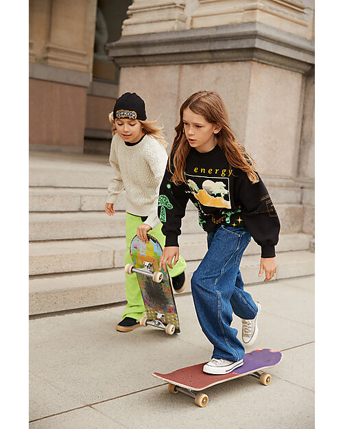 Molo Monti Sweatshirt - Black - 100% Organic Cotton Sweatshirts