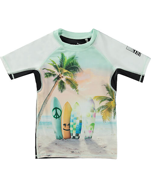 Molo Neptune Stretch Sea T-Shirt - Sunrise Surfer - UV 50+ Uv-Safe T-shirt