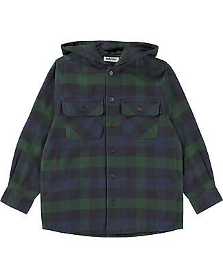 Molo Overshirt - Royal Forest - 100% Cotton Jackets