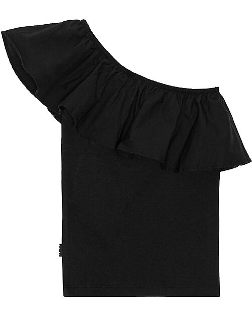 Molo Rebecca One-Shoulder T-shirt - Pink - Organic Cotton Tank Tops