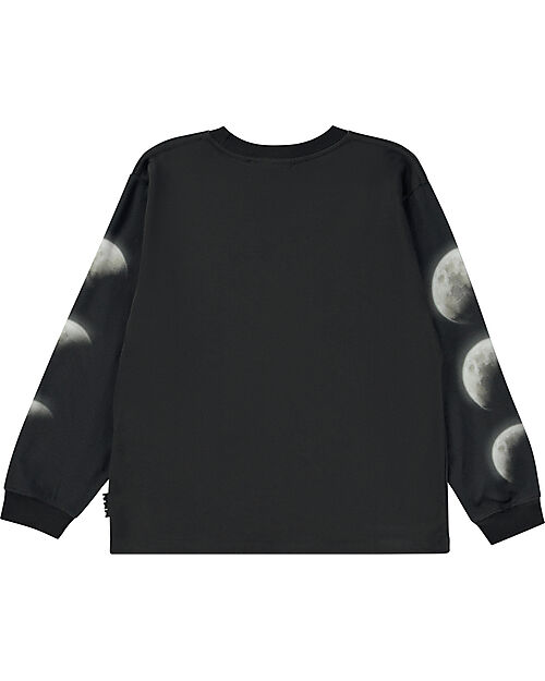 Molo Rube T-shirts Long sleeves - Moon Phase - 100% Organic Cotton Long Sleeves Tops